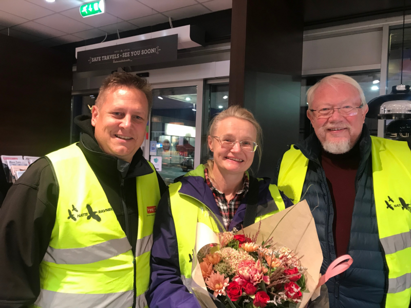 Rotary og nattravning - Råde RK er en av klubbene som er med