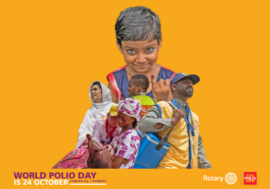 24. oktober er Verdens Poliodag!