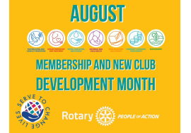 AUGUST: Medlemskap og klubbutvikling
